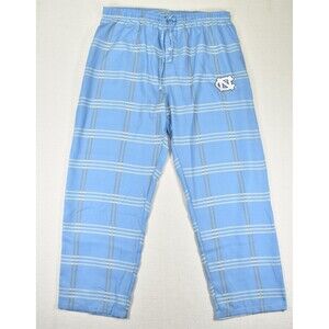 North Carolina Tarheels Mens Lightweight Flannel Pajama Pants Sports Concepts XL